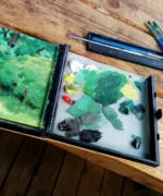 Mini Pochade Box Easel
