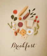 Wooden Play Food Set
