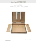 Portable Maple Pochade Box - Image 2