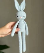 Handmade Cotton Bunny Toy - Image 2