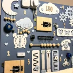 Personalized Montessori Busy Board