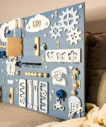 Personalized Montessori Busy Board - Image 3