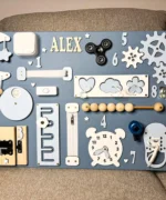 Personalized Montessori Busy Board - Image 2