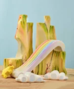 Rainbow Cliff Wooden Play Set - Image 2