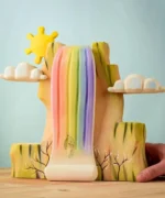 Rainbow Cliff Wooden Play Set - Image 3
