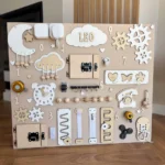 Personalized Wooden Busy Board
