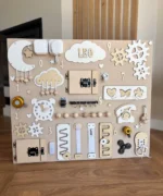 Personalized Wooden Busy Board