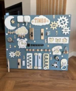 Custom Wooden Busy Board - Image 3