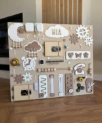 Personalized Wooden Busy Board - Image 2