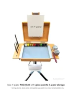 Portable Maple Pochade Box