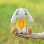 Crochet Long-Ear Bunny Amigurumi