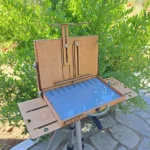Pochade Box Easel with Wings & Palette Case