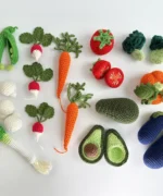 Crochet Vegetable Set (22 pcs) - Image 2