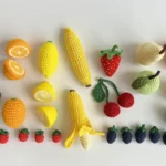 Crochet Fruit Play Set (28 pcs)
