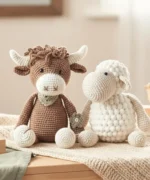 Organic Farm Animals Set