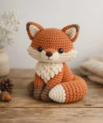 Crochet Fox Plush Toy