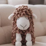 Crochet Sheep Comforter