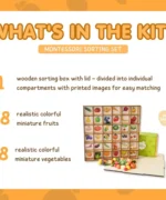 Montessori Sorting Toy Set - Image 2